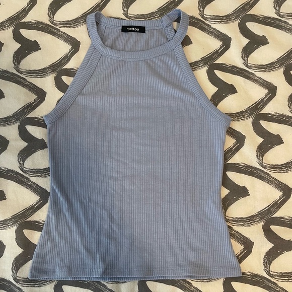 Light Blue Halter top - Picture 6 of 6